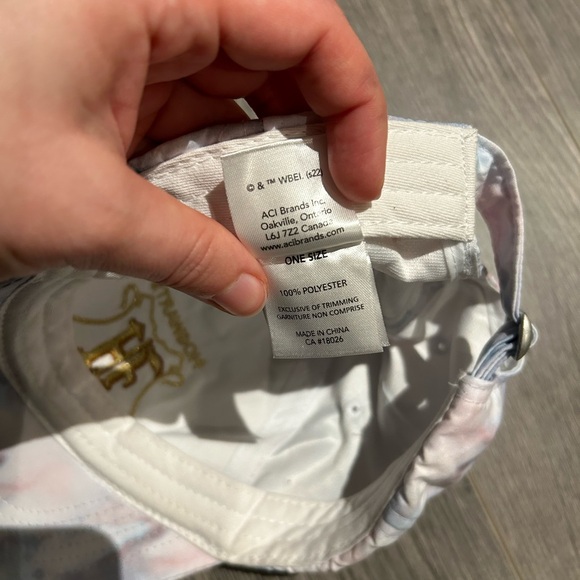 Hogwarts tie die baseball cap - Picture 7 of 8